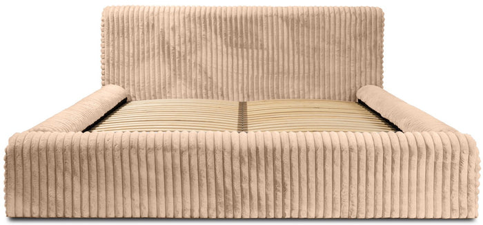 Trae Mobler Hana 180 x 200 cm Gestoffeerd Bed Beige