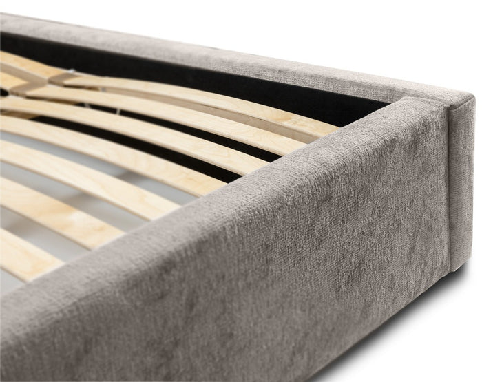 Trae Mobler Vegas 180 x 200 cm Gestoffeerd Bed Grijs