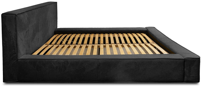 Trae Mobler Harmon 160x200 cm Gestoffeerd Bed Zwart