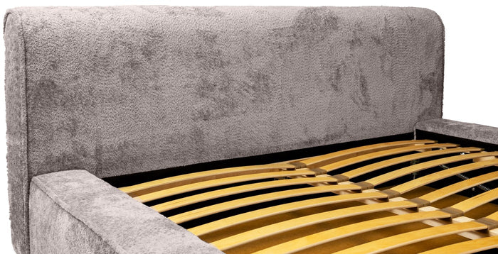 Trae Mobler Fatima 180 x 200 cm Gestoffeerd Bed Taupe