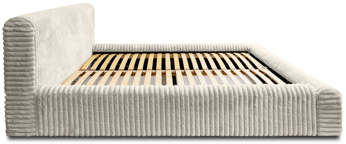 Trae Mobler Hana 140 x 200 cm Gestoffeerd Bed Creme