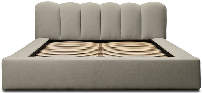 Trae Mobler Dallas 180 x 200 cm Gestoffeerd Bed Taupe