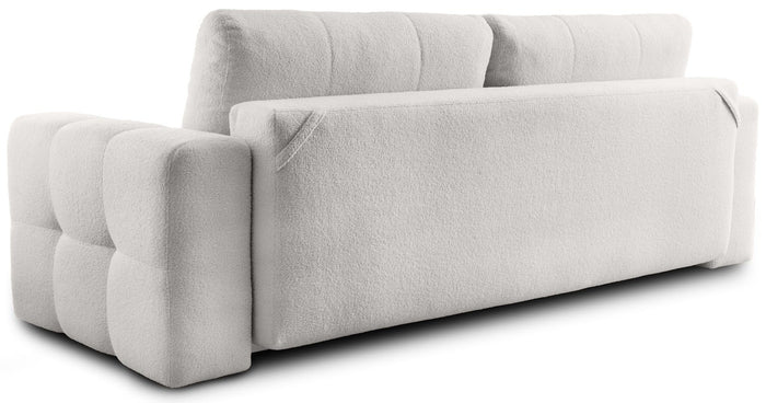 Trae Mobler Lussi 3-Zits Slaapbank Naturel Bouclé