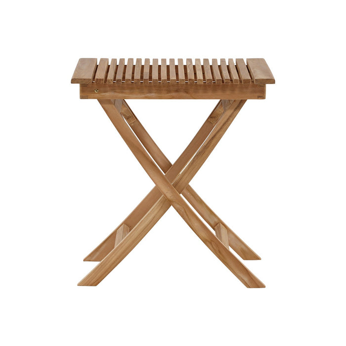 Nest outdoor Joan Inklapbare Houten Tuintafel Naturel - 70 x 70 cm
