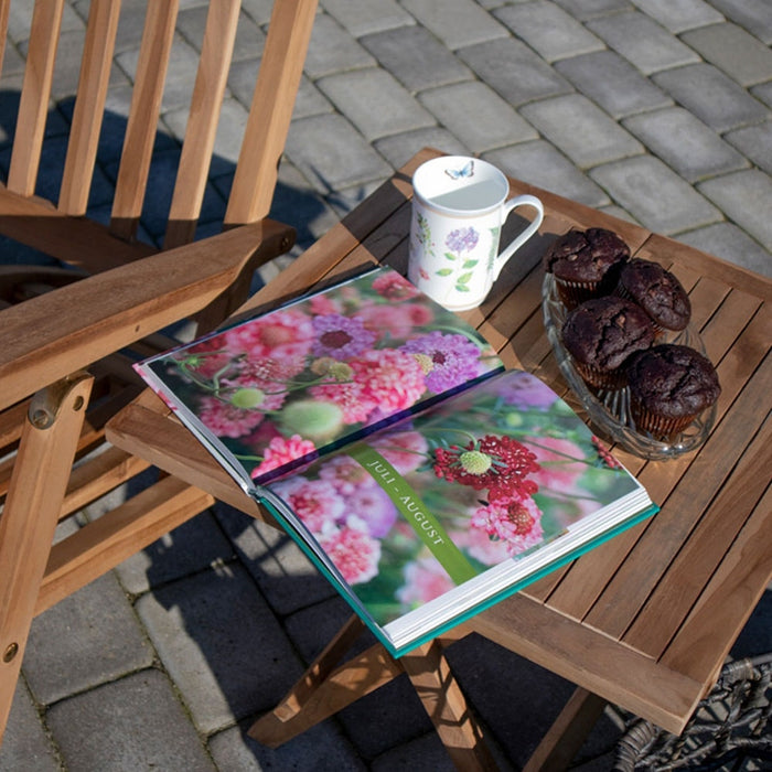 Artichok Jennifer inklapbare houten tuintafel - 50 x 50 cm