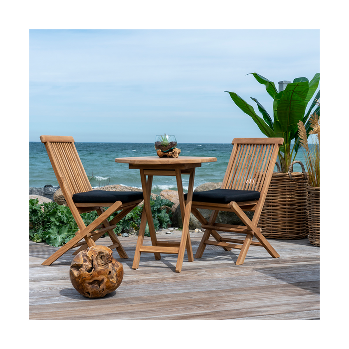 Artichok Jane inklapbare houten tuintafel - Ø 70 x 75 cm