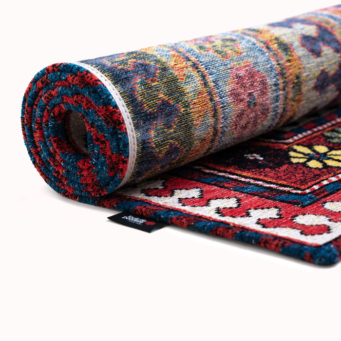 Louis de Poortere Antalia Vloerkleed 140 x 200 cm - Red Mix