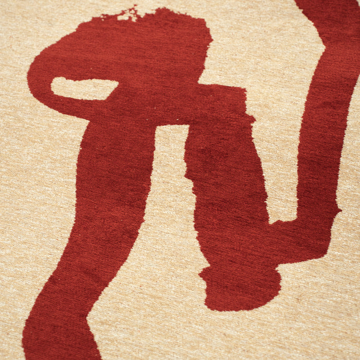 Louis de Poortere Ribbon Vloerkleed 280 x 390 cm - Red