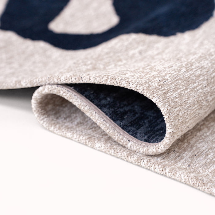 Louis de Poortere Ribbon Vloerkleed 200 x 280 cm - Sea Ink