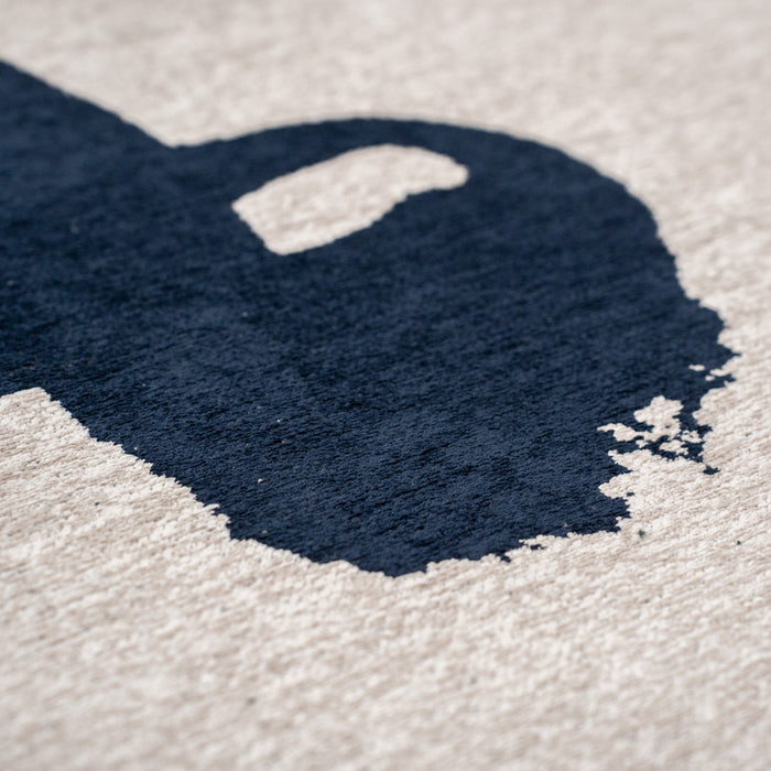 Louis de Poortere Ribbon Vloerkleed 200 x 280 cm - Sea Ink