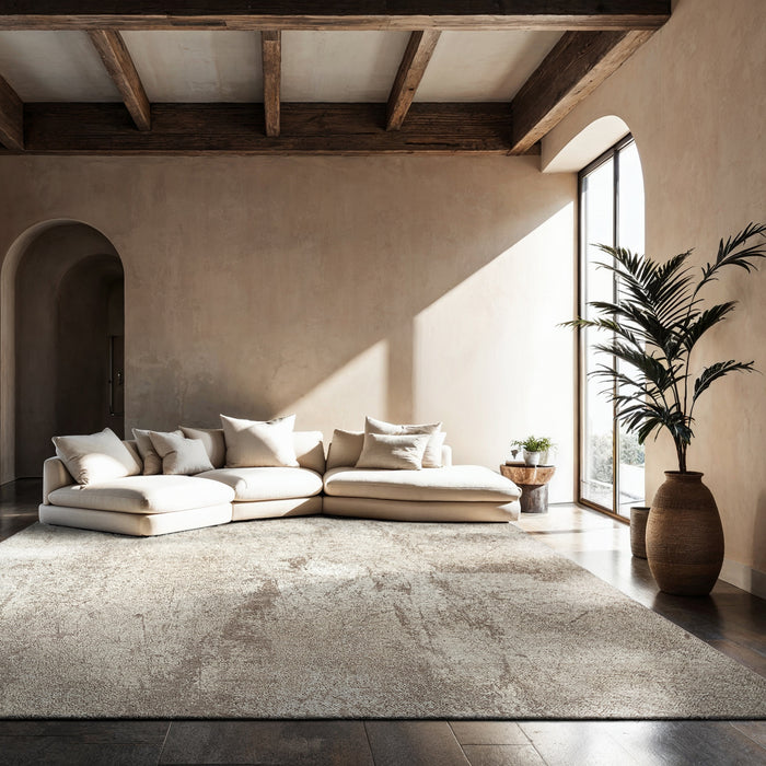 Louis de Poortere Sol Vloerkleed 80 x 150 cm - Albatre