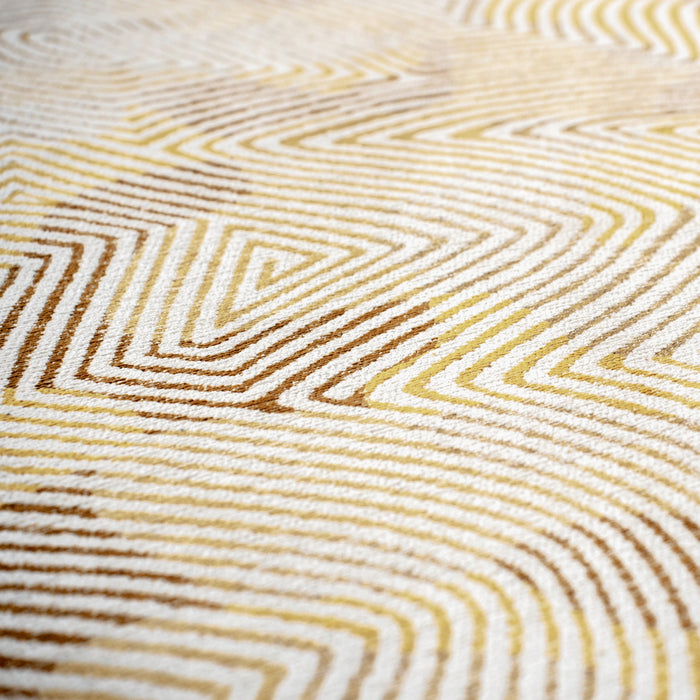 Louis de Poortere Coral Meditation Vloerkleed 80 x 150 cm - Yellow Hippy