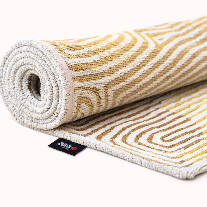 Louis de Poortere Coral Meditation Vloerkleed 200 x 280 cm - Yellow Hippy