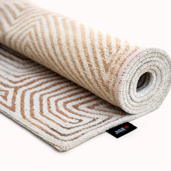 Louis de Poortere Coral Meditation Vloerkleed 80 x 150 cm - Sand