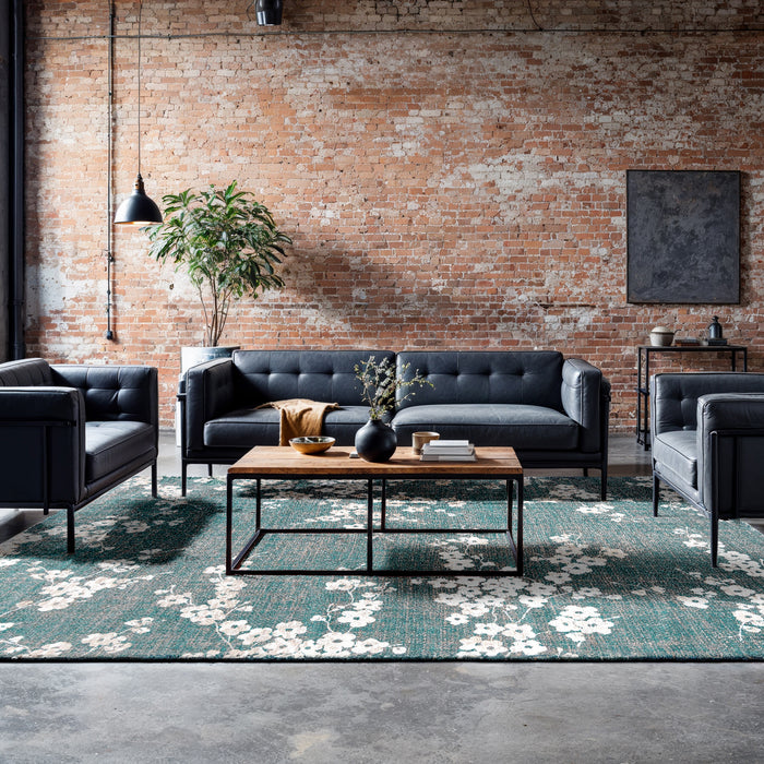 Louis de Poortere Sakura Vloerkleed 170 x 240 cm - Lake Blue