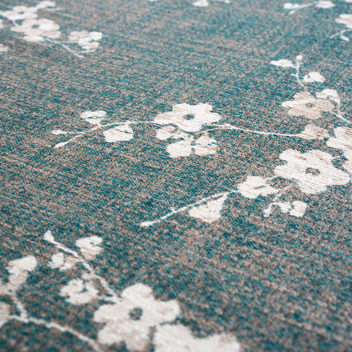 Louis de Poortere Sakura Vloerkleed 80 x 150 cm - Lake Blue