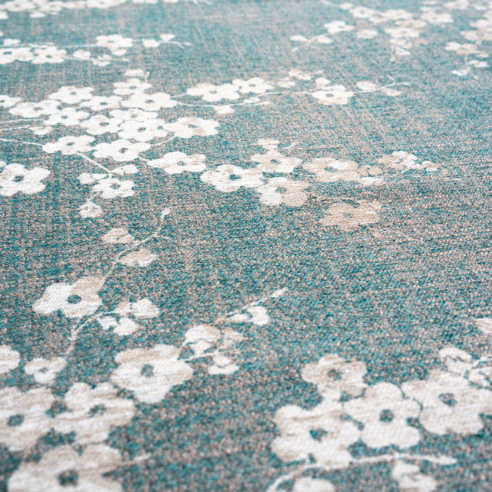 Louis de Poortere Sakura Vloerkleed 140 x 200 cm - Lake Blue