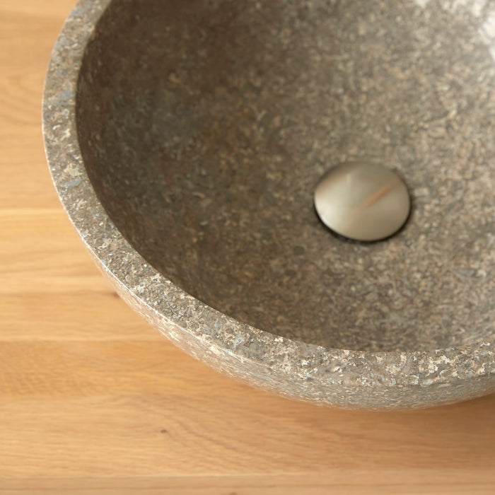 Tikamoon - Ibyza - Marmeren wastafel grey