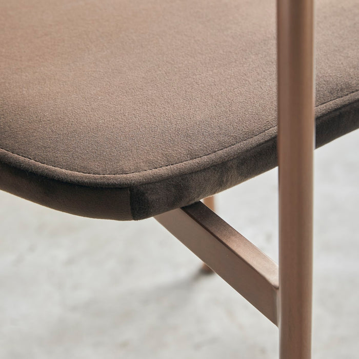 Tikamoon - Yutapi - Eiken stoel brown