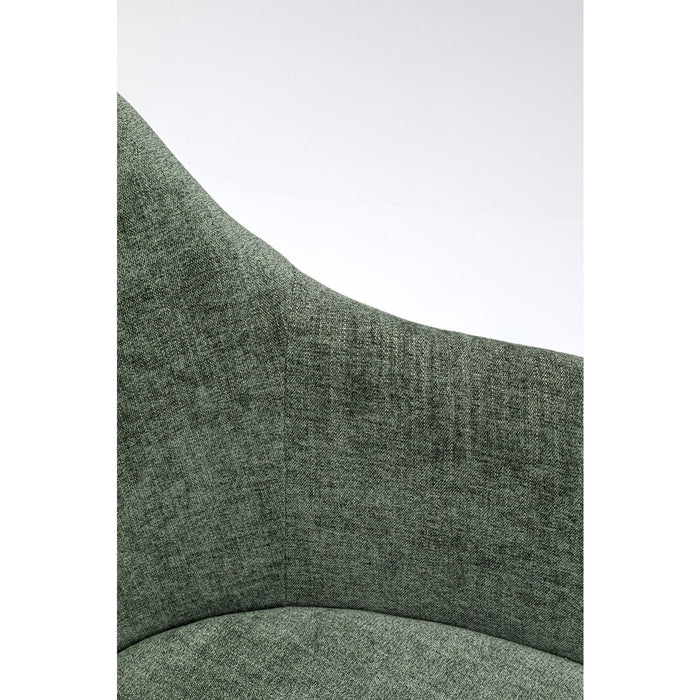 Kare Design Lady Loco draaistoel - groen