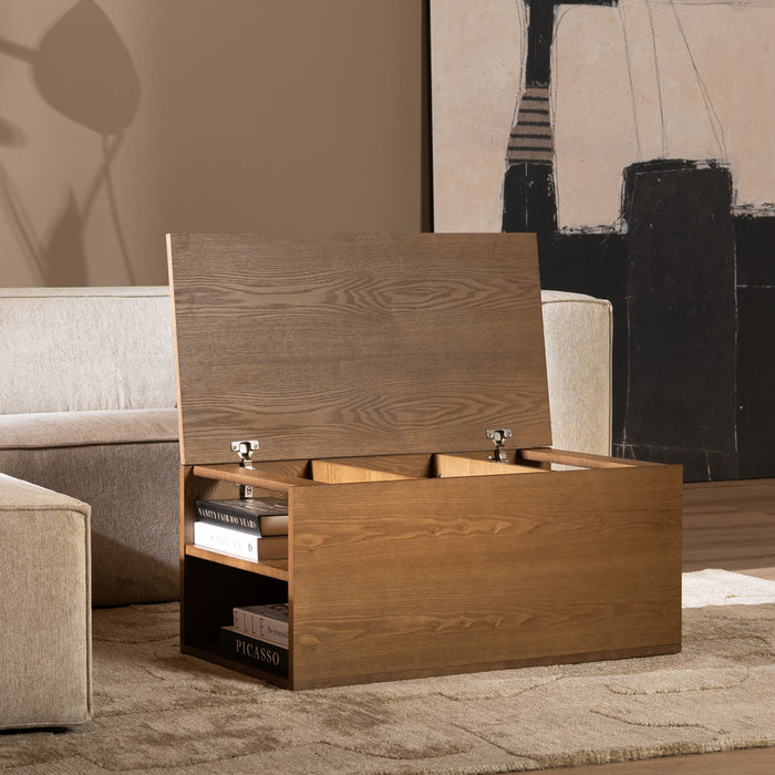 Bronx71 Salontafel Jaxx rustiek eiken 88x46 cm