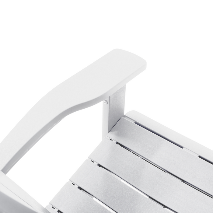 Keter Troy Adirondack Tuinstoel - set van 2 - 85x80x96.5cm - Wit