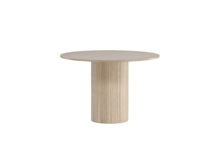 Fjôrd - Eettafel Beige Rond - 110x110x75cm - Bianca