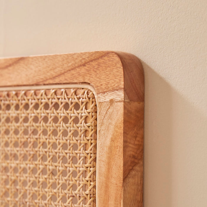 Tikamoon - Adèle - Hoofdbord met gevlochten riet 90 cm