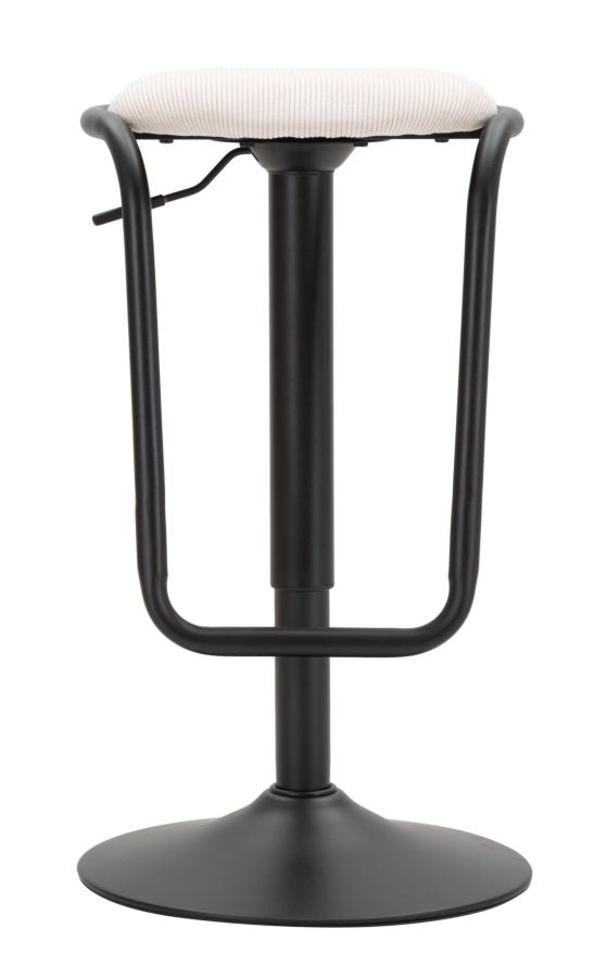 Mauro Ferretti Destiny Witte stoffen barkruk