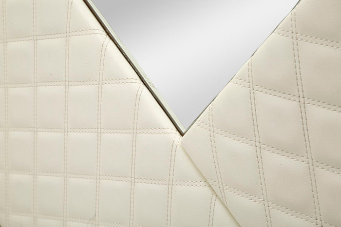 Mauro Ferretti Sharon Wandspiegel in hout en eco-leer