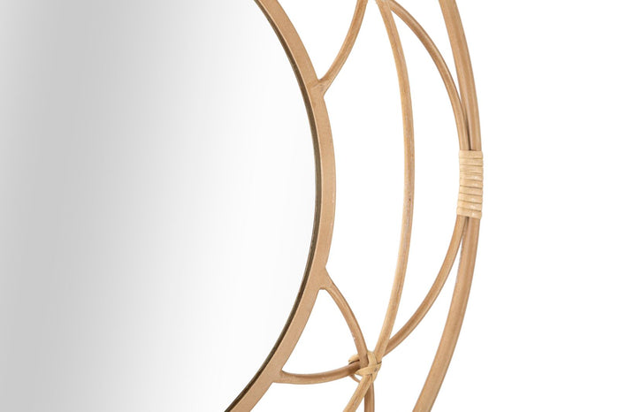 Mauro Ferretti Valencia Wandspiegel in bruin metaal