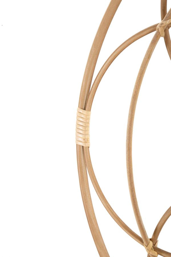 Mauro Ferretti Valencia Wandspiegel in bruin metaal