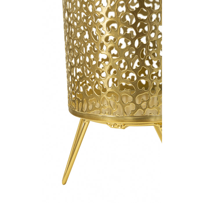 Mauro Ferretti Piny Set van 2 pothouders in goud metaal