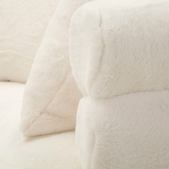 Mauro Ferretti Soffy Sofa 2 stoelen in metaal en witte stof