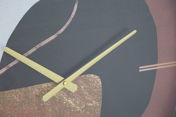 Mauro Ferretti Art Wandklok in veelkleurig metaal