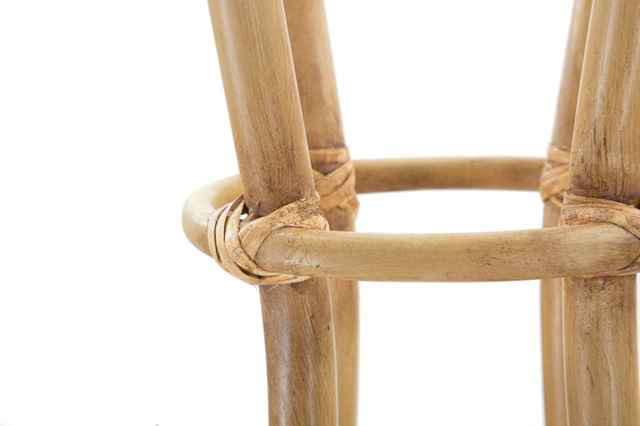 Mauro Ferretti Panama Vachtrek met paraplubak in bruin metaal