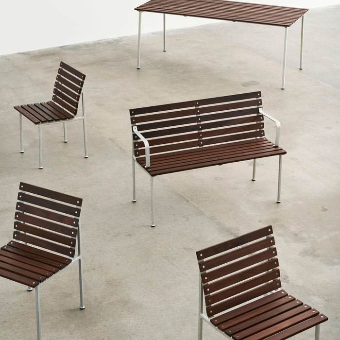 HAY Traverse Tuintafel 140 x 83 cm - Essenhout