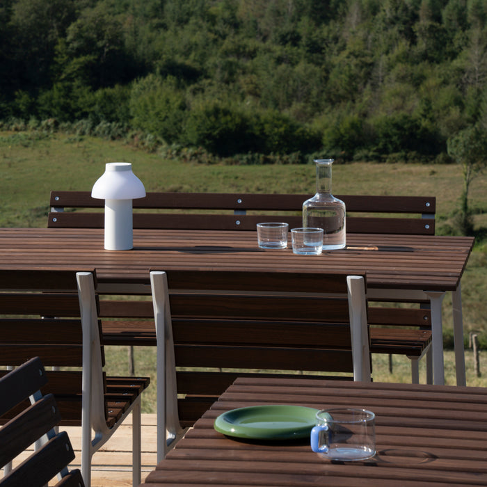 HAY Traverse Tuintafel 140 x 83 cm - Essenhout