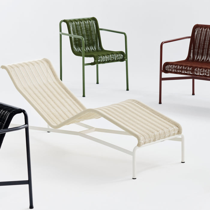 HAY Palissade Cord Tuinstoel - Olijfgroen