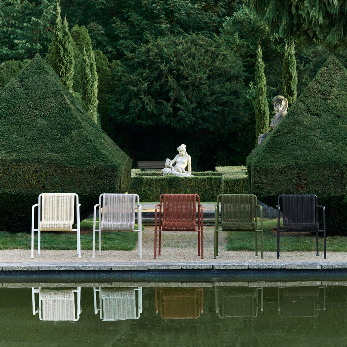 HAY Palissade Cord Tuinstoel - Olijfgroen