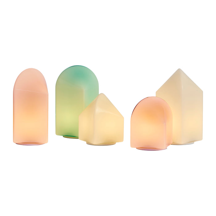 HAY Parade Draagbare Tafellamp H 24 cm - Shell White