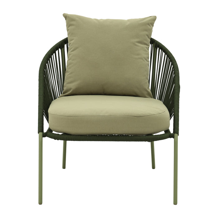 SenS-Line Ibiza Loungestoel - Groen