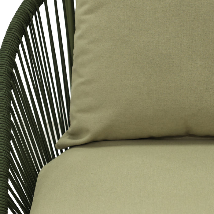 SenS-Line Ibiza Loungestoel - Groen