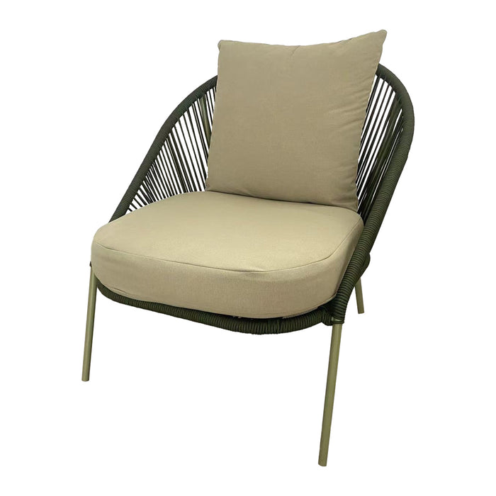 SenS-Line Ibiza Loungestoel - Groen