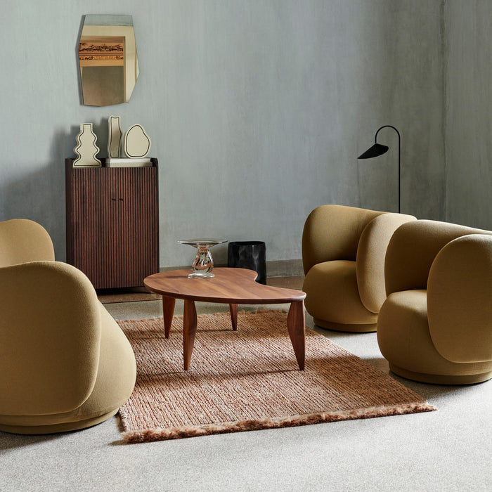 Ferm Living Feve Salontafel - Walnoot