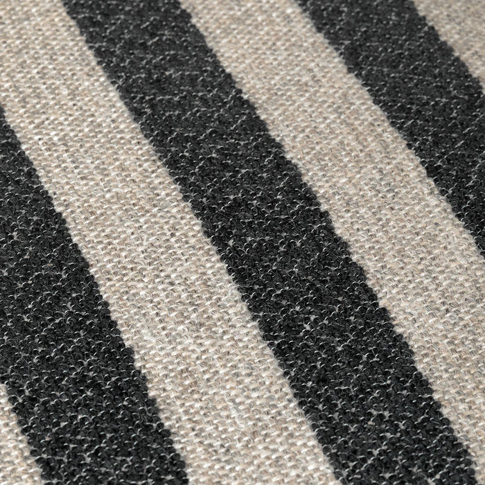 Ferm LIVING Rico Wolblend 2-zitsbank - Zand / Zwart