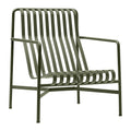 HAY Palissade Lounge Chair High - Olijfgroen