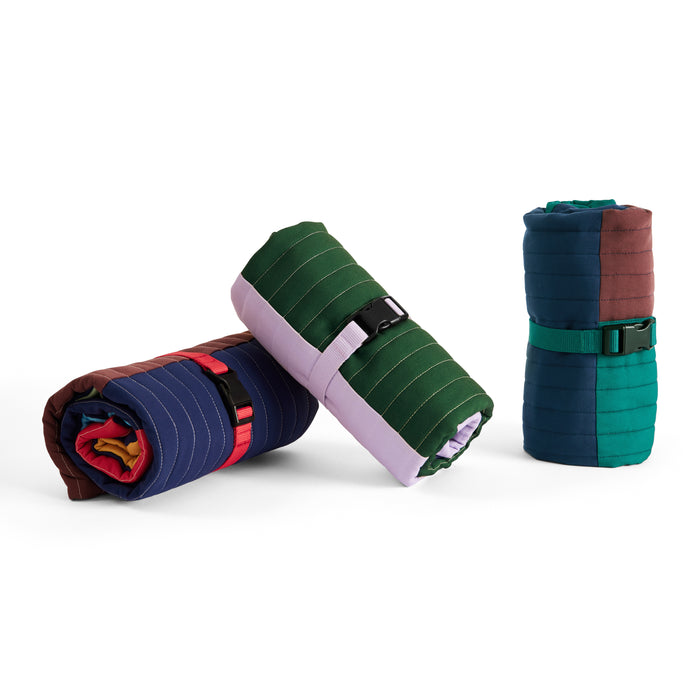 HAY Dogs Travel Blanket - Green / Lavender / Blue