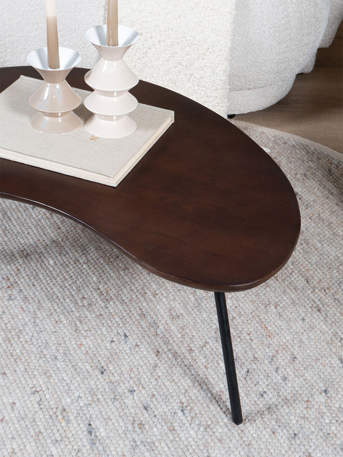 Veer Carpets - Vloerkleed Scott Donker Beige Rond ø200 cm