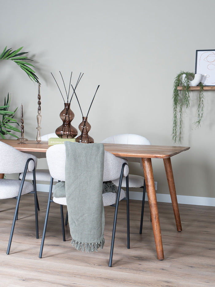 Home67 - Eettafel James Bruin 180 x 90 cm